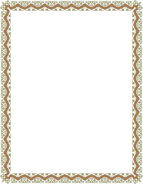 30 Frame Ijazah Paud Png Hd Borders For Word