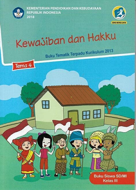 Buku Tematik Kelas Tema Kewajiban Dan Hakku Lazada Indonesia