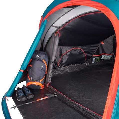 3 Person Blackout Pop Up Tent 2 Seconds Xl Fresh And Black Decathlon