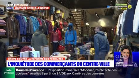 Gr Ve Du Janvier Les Commer Ants Du Centre Ville De Marseille Inquiets