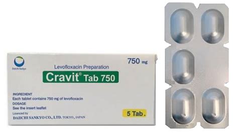 Thuốc Kháng Sinh Levofloxacin Cravit Ivcravit Pharmog