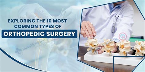 10 Most Common Types of Orthopedic Surgery - Rungta Hospital