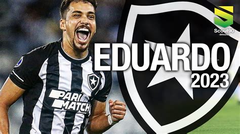 Eduardo 2023 Dribles Passes Gols Botafogo HD YouTube