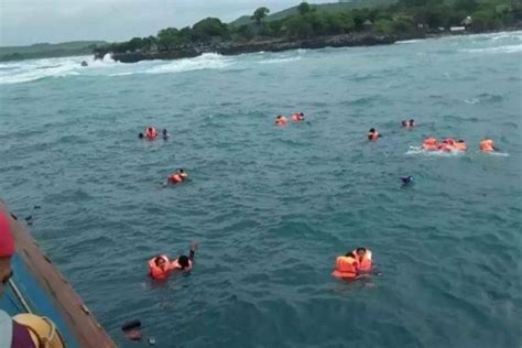 KM Lestari Maju Tenggelam Di Kepulauan Selayar