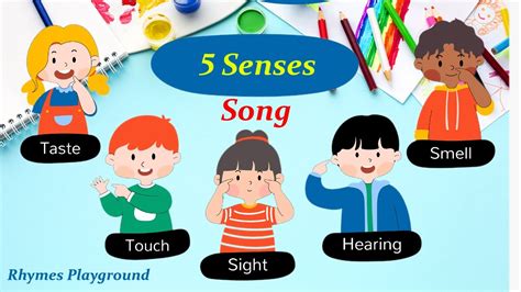 Five Senses Song + More Nursery Rhymes & Kids Songs - Rhymes Playground ...