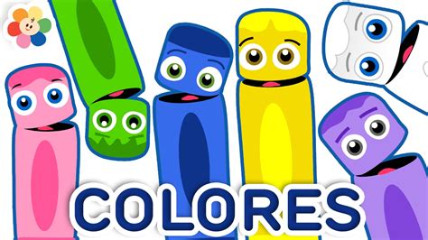 Los Colores Para Ni Os Aprendizaje De Colores La Pandilla De