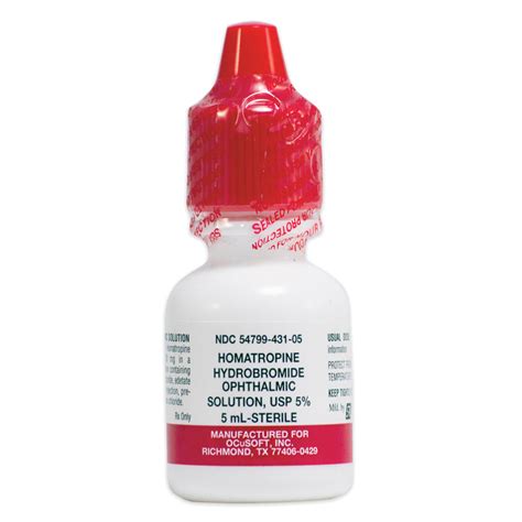 Homatropine 5 5 Ml Drops Bernell Corporation