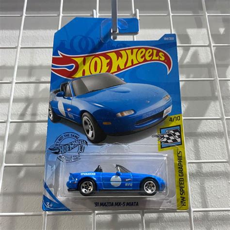 Hot Wheels Mazda MX 5 Miata Hobbies Toys Toys Games On Carousell