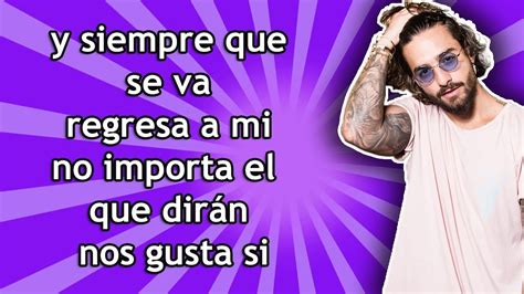 Maluma Felices Los Letra Youtube