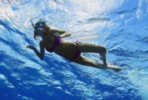 Audrina Patridge In Tiny Bikini Swimming With Sting Rays Bora Bora Butt
