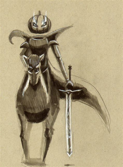 Headless Horseman Sketch By Coreybass On Deviantart