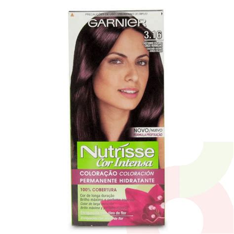 Tintura Pelo Nutrisse Cor Intensa Casta O Oscuro Garnier