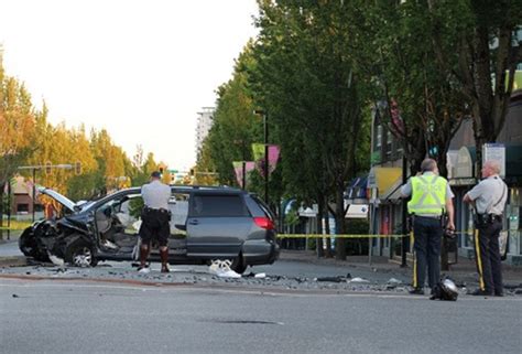 Girl 9 Airlifted Following South Surrey Crash Peace Arch News