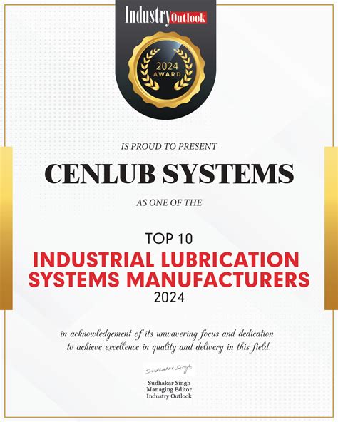 Centralized Lubrication Systems Oil Lube Systems Lube Oil Consoles