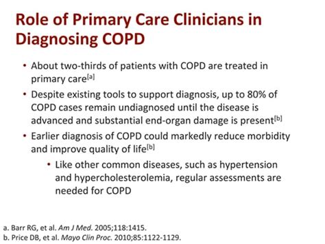 Assessing COPD In Primary Care A Practical Approach Transcript