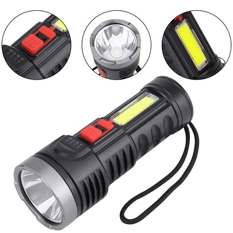 Rechargeable Led Flashlight 100000 High Lumens, Powerful Portable ...