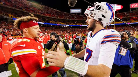 Josh Allen Vs Patrick Mahomes NFL S Premier Quarterback Rivalry BVM