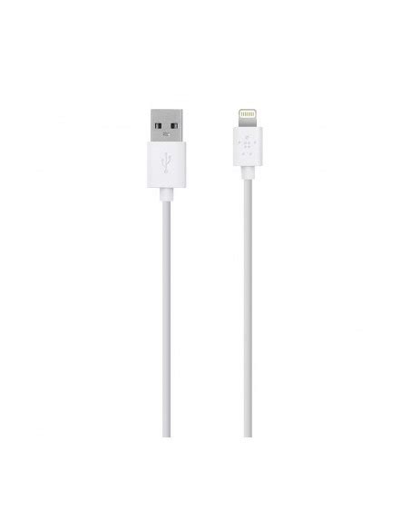 Belkin Mixit Cable Lightning A Usb Blanco Met Lico Online Canarias