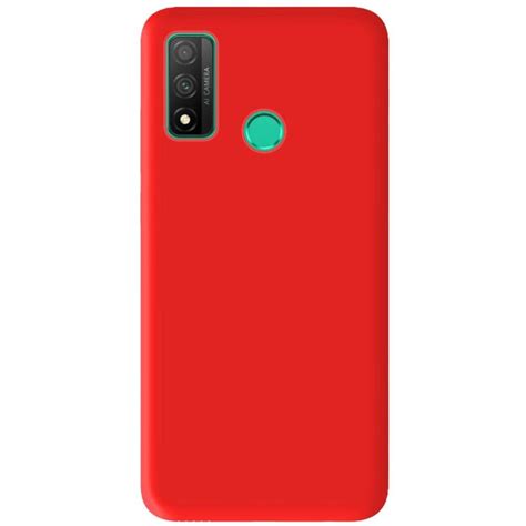 Coque Silicone Unie Mat Rouge Compatible Huawei P Smart 2020 1001 Coques