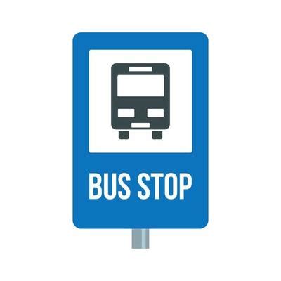 Bus Stop Sign Vector Art, Icons, and Graphics for Free Download