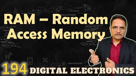 Ram Random Access Memory Basics Structure Size And