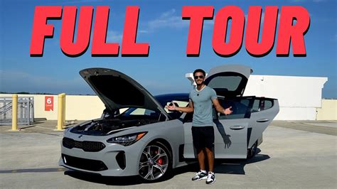 2018 Kia Stinger Gt2 Complete Walk Around Mods And Plans Why A Kia Youtube