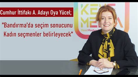 Gazeteci Önder Balıkçı Cumhur İttifakı Başkan A Adayı Bankacı Oya