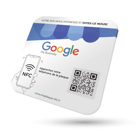 Plaque Avis Google Bois Ou Plexiglass Maplaque NFC