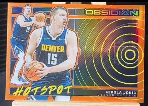 Nuggets Nikola Jokic Panini Obsidian Hotspot Denver