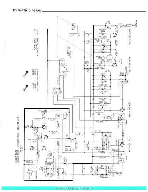 Sanyo Rp5115u Sch Service Manual Download Schematics Eeprom Repair