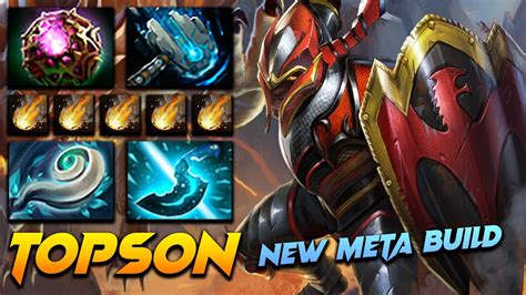 Topson Dragon Knight New Meta Build Dota Pro Gameplay Watch