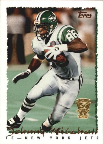 1995 Topps Factory Panthers New York Jets Football Card 271 Johnny