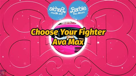 Ava Max Choose Your Fighter 4k Video Lyrics Youtube