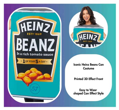 Adult S Heinz Beanz Costume Party365