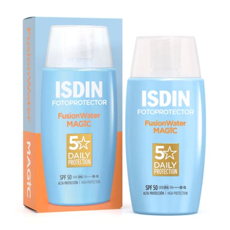 Isdin Fusion Water Magic Spf 50 50ml Dermaproductos