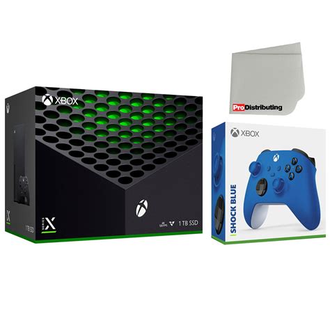 Microsoft Xbox Series X 1TB Console with Extra Wireless Controller - Shock Blue - Walmart.com