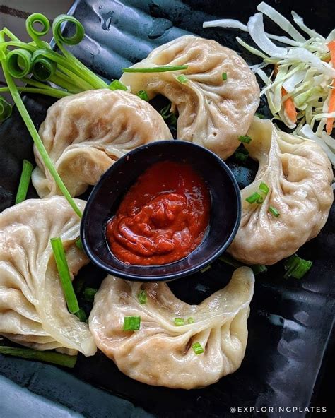 Steamed Vegetable Momos With Spicy Chili Chutney Dim Sum Artofit