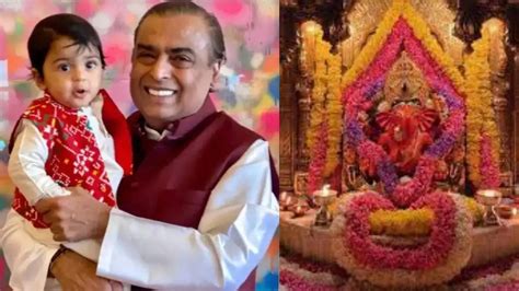 Mukesh Ambani Visits Siddhivinayak Temple Before Lsg Mi Matchmukesh