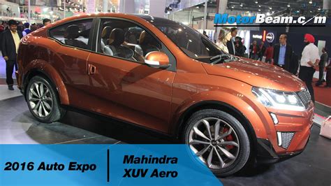 Mahindra XUV Aero Auto Expo 2016 MotorBeam YouTube