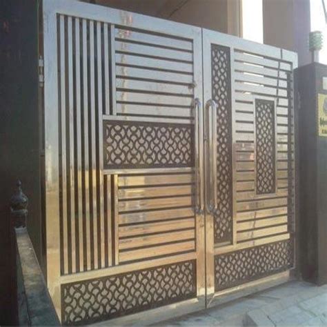 8x4 Feet Modern Stainless Steel Swing Gate At Best Price In Bengaluru