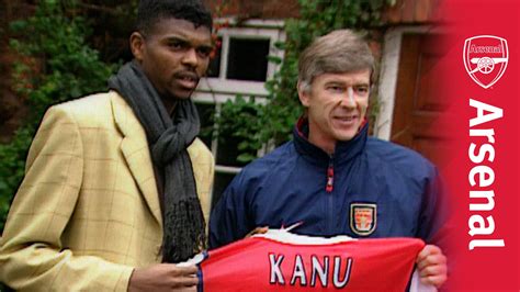 Arsenal signs legendary striker Nwankwo Kanu in 1999 (Throwback Thursday)