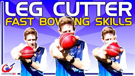 Leg Cutter Slow Ball Fast Bowling Skills Youtube