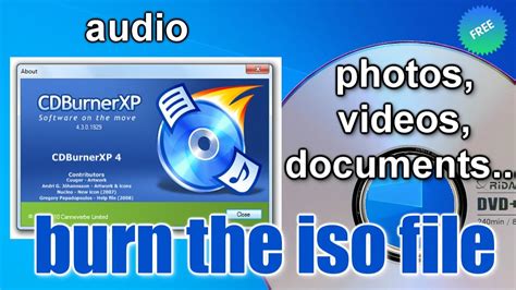 How Burn Windows Iso And Other Files To Dvd Or Cd Free Cdburnerxp