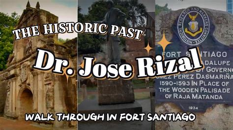 DR JOSE RIZAL AT INTRAMUROS FORT SANTIAGO WALK THROUGH Traveldiaries