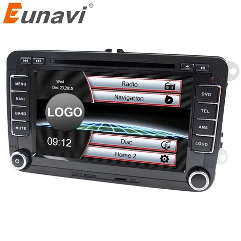 Eunavi Din Car Dvd Player Radio For Vw Golf Polo Jetta Mk Mk Passat