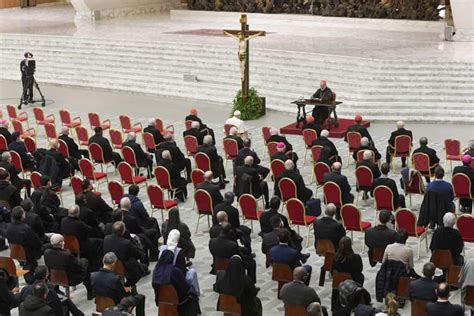 Vatican Lenten Meditation Misioneros Maryknoll