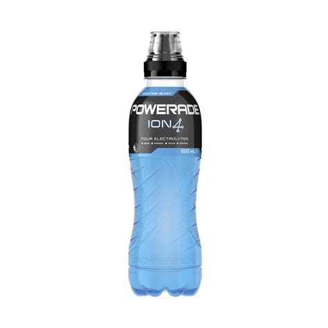 Buy Powerade Sports Drink Sipper Cap Mountain Blast 600ml Coles