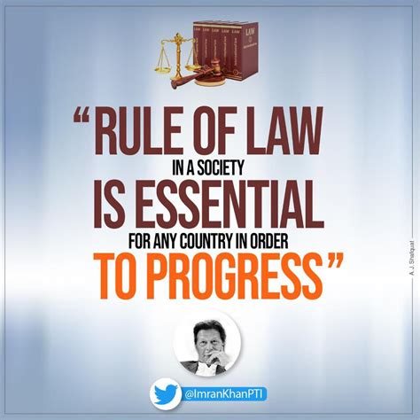 Pti On Twitter Without Rule Of Law Our Country Will Never Progress