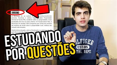 COMO ESTUDAR POR QUESTÕES YouTube