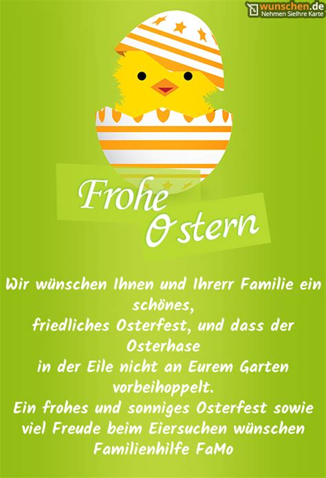 Wir W Nschen Ihnen Und Ihrerr Familie Ein Sch Nes Fertig Osterkarte